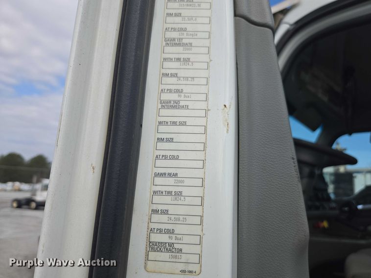 image for item YA2753 2017 Kenworth T880 truck cab and chassis