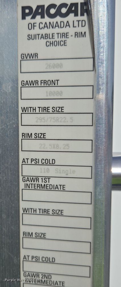 image for item YA6116 2020 Kenworth T370 box truck