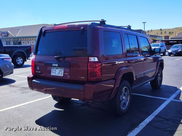 image for item BI9755 2007 Jeep Commander SUV