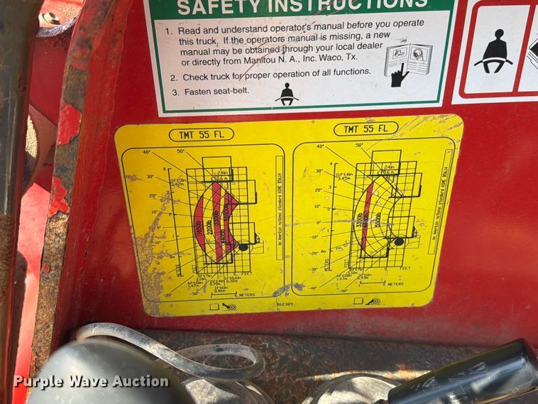 image for item DQ0083 Manitou TMT 55HT forklift