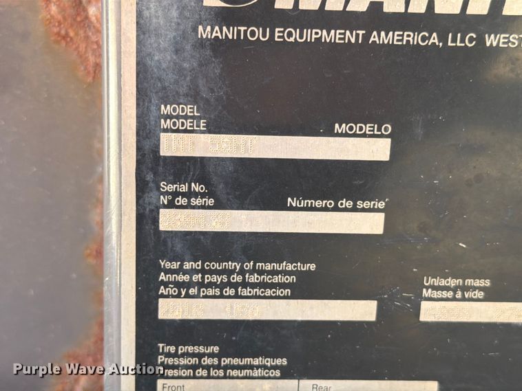 image for item DQ0083 Manitou TMT 55HT forklift