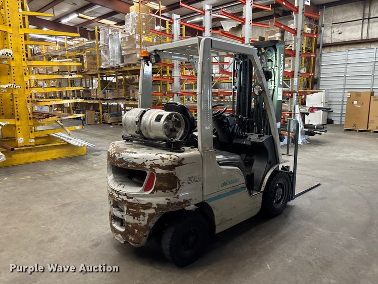 image for item DU6383 2018 UniCarriers PF50 forklift