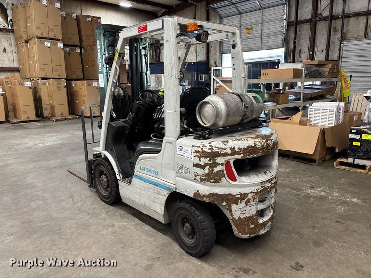 image for item DU6383 2018 UniCarriers PF50 forklift