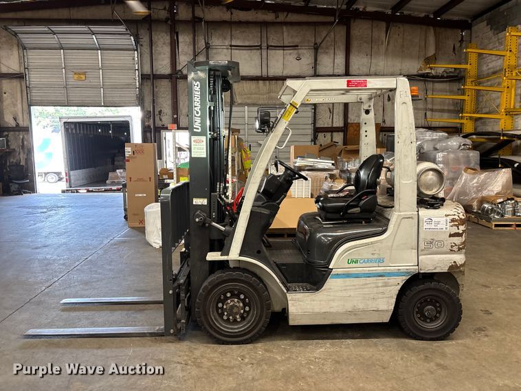 image for item DU6383 2018 UniCarriers PF50 forklift