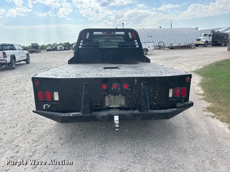 image for item DW6777 2008 Chevrolet Silverado 3500HD Ext. Cab flatbed pickup truck