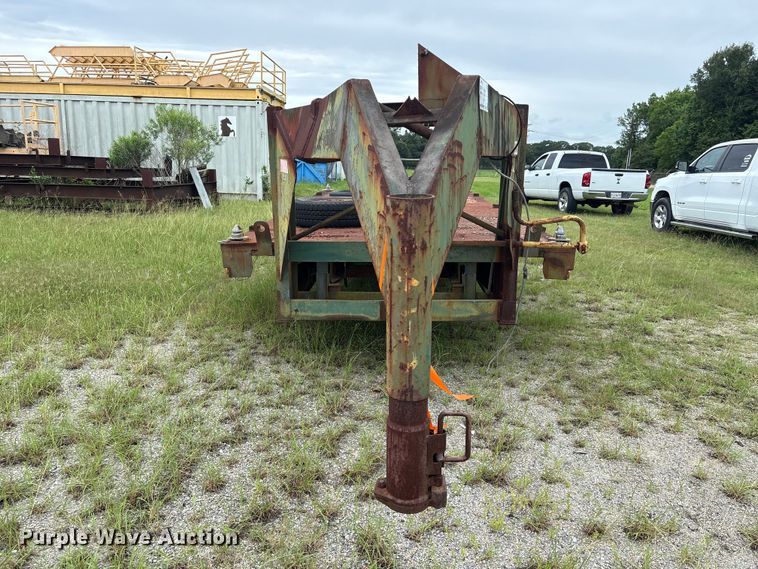 image for item EA7308 1975 DUGA Tilt deck equipment trailer