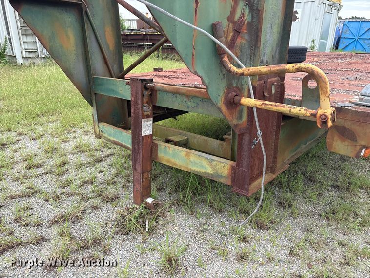 image for item EA7308 1975 DUGA Tilt deck equipment trailer