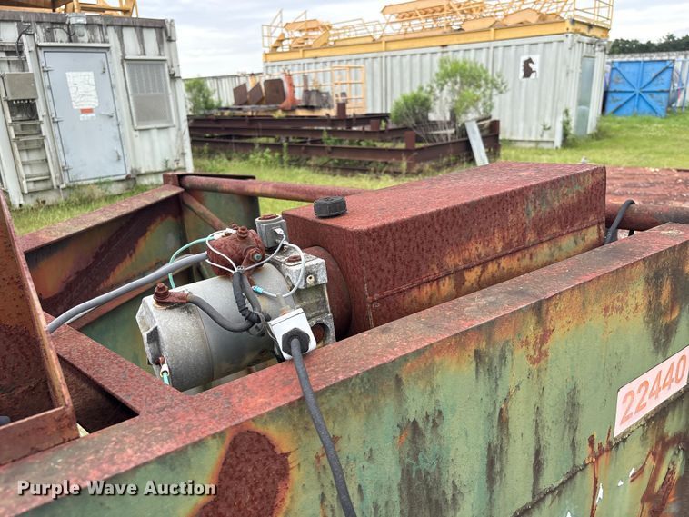 image for item EA7308 1975 DUGA Tilt deck equipment trailer
