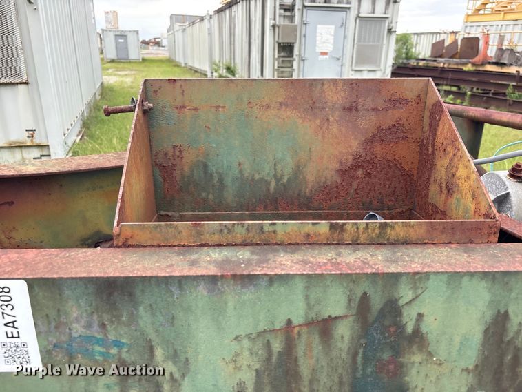 image for item EA7308 1975 DUGA Tilt deck equipment trailer