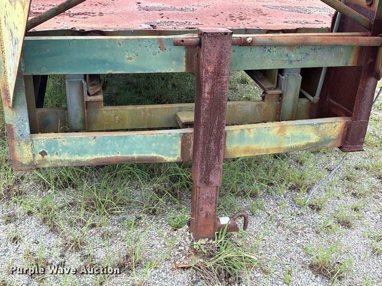 image for item EA7308 1975 DUGA Tilt deck equipment trailer