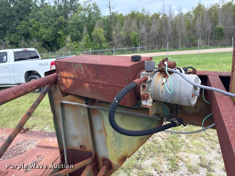 image for item EA7308 1975 DUGA Tilt deck equipment trailer