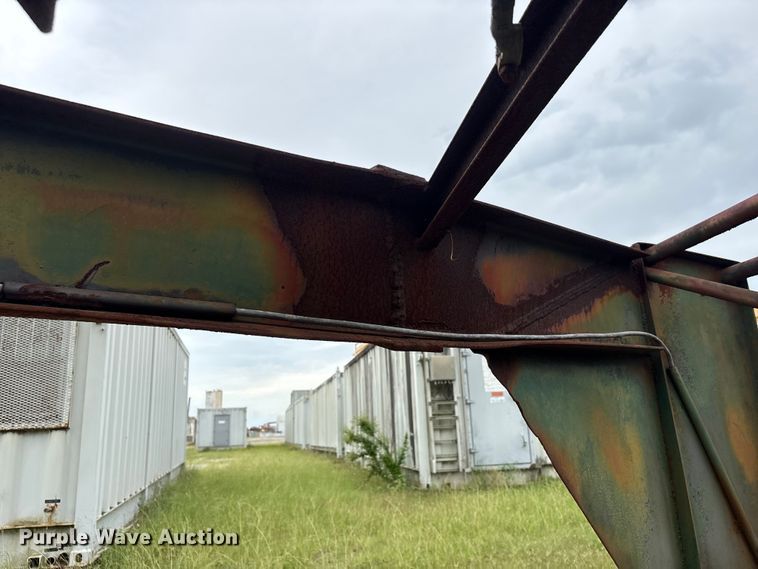 image for item EA7308 1975 DUGA Tilt deck equipment trailer