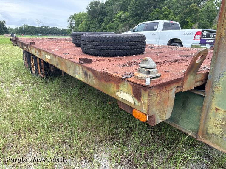 image for item EA7308 1975 DUGA Tilt deck equipment trailer