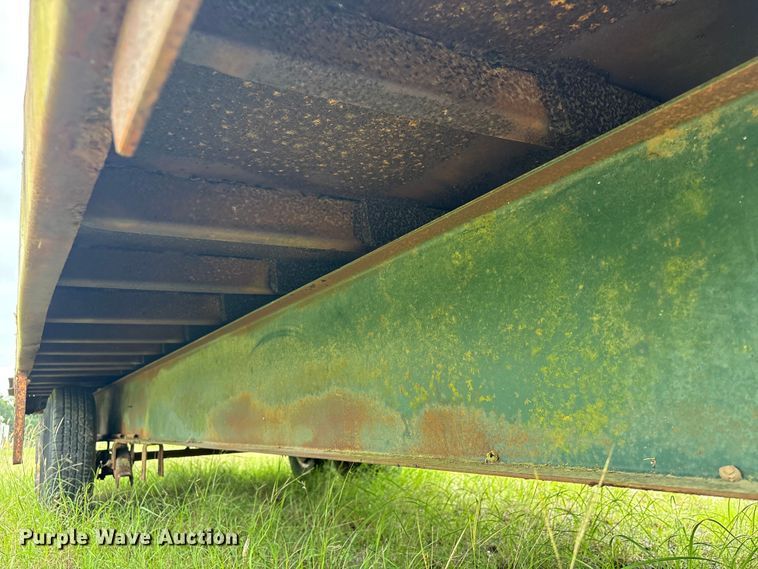 image for item EA7308 1975 DUGA Tilt deck equipment trailer
