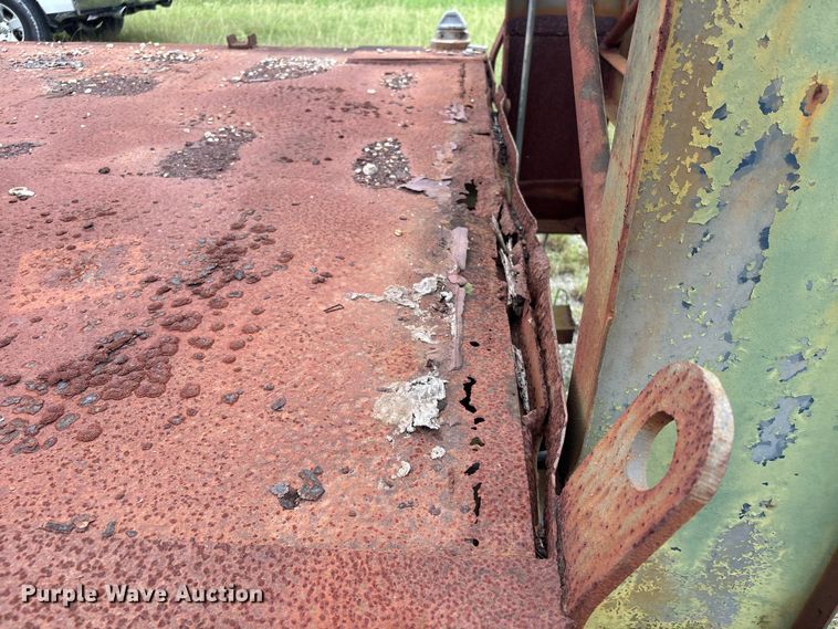 image for item EA7308 1975 DUGA Tilt deck equipment trailer