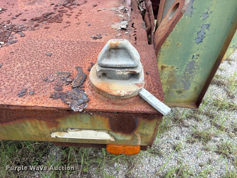 image for item EA7308 1975 DUGA Tilt deck equipment trailer