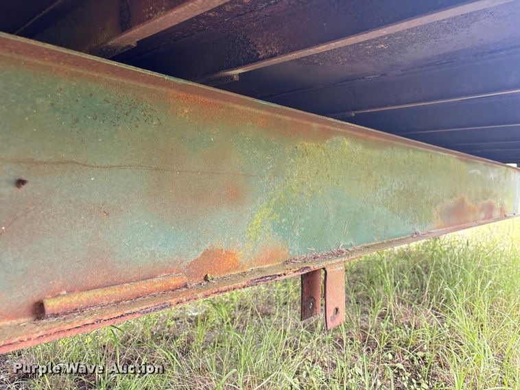 image for item EA7308 1975 DUGA Tilt deck equipment trailer