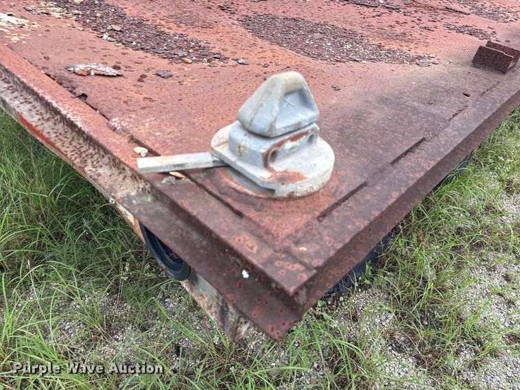 image for item EA7308 1975 DUGA Tilt deck equipment trailer