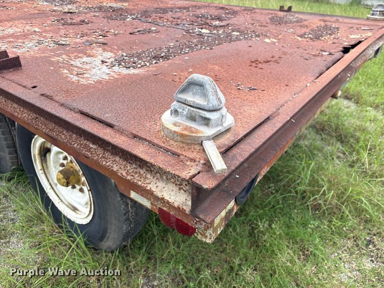 image for item EA7308 1975 DUGA Tilt deck equipment trailer