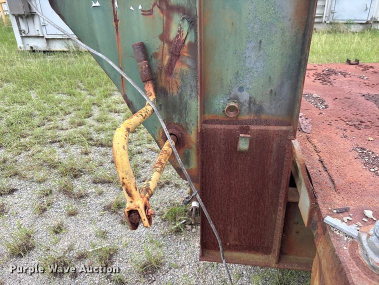 image for item EA7308 1975 DUGA Tilt deck equipment trailer