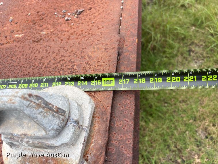 image for item EA7308 1975 DUGA Tilt deck equipment trailer