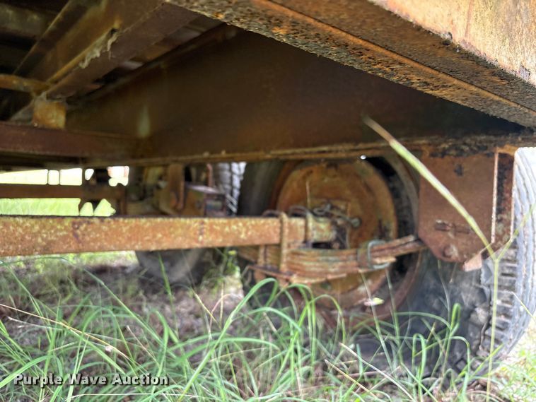 image for item EA7308 1975 DUGA Tilt deck equipment trailer