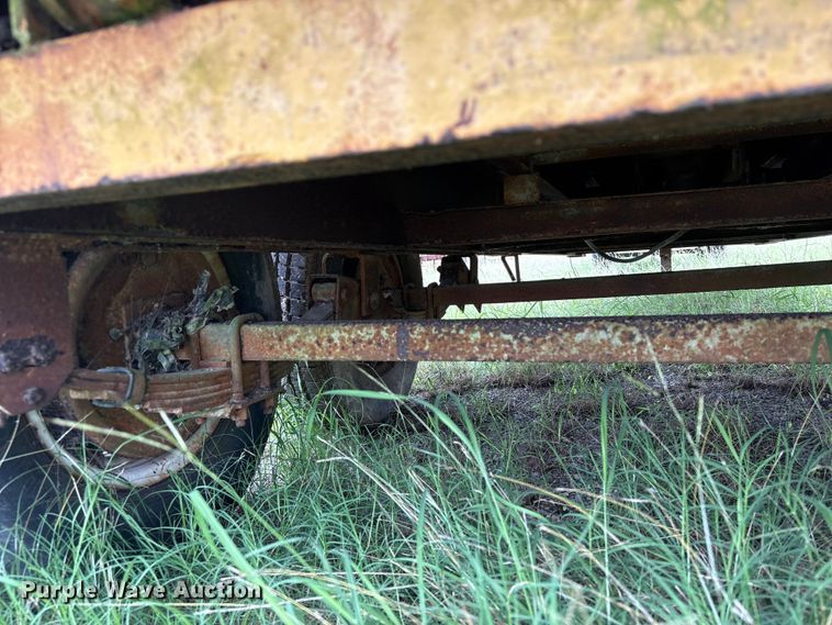 image for item EA7308 1975 DUGA Tilt deck equipment trailer