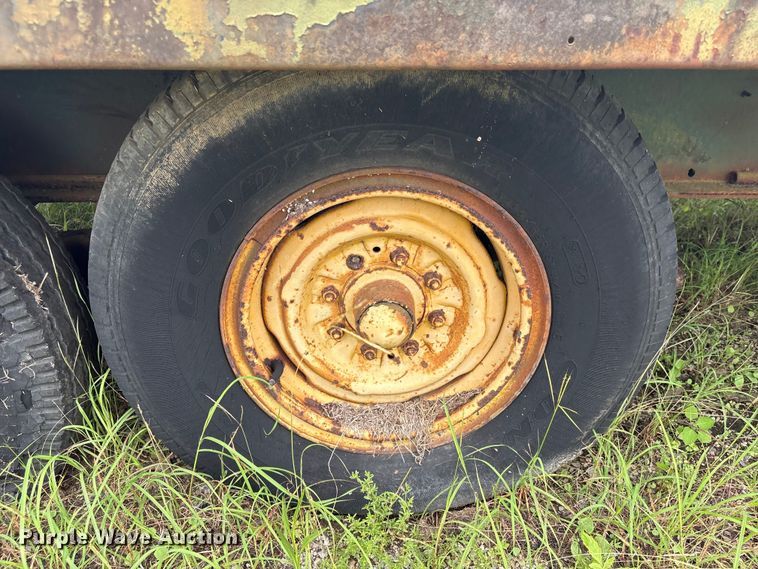image for item EA7308 1975 DUGA Tilt deck equipment trailer