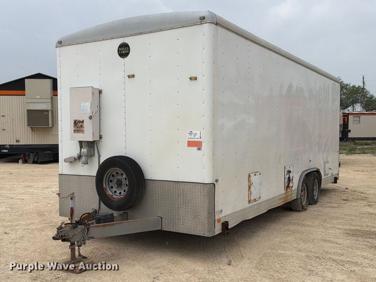 2015 Wells Cargo FW2424W enclosed cargo trailer