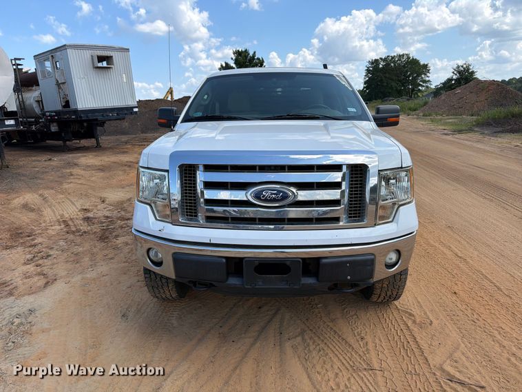 image for item ED5359 2011 Ford F150 Ext. Cab flatbed pickup truck