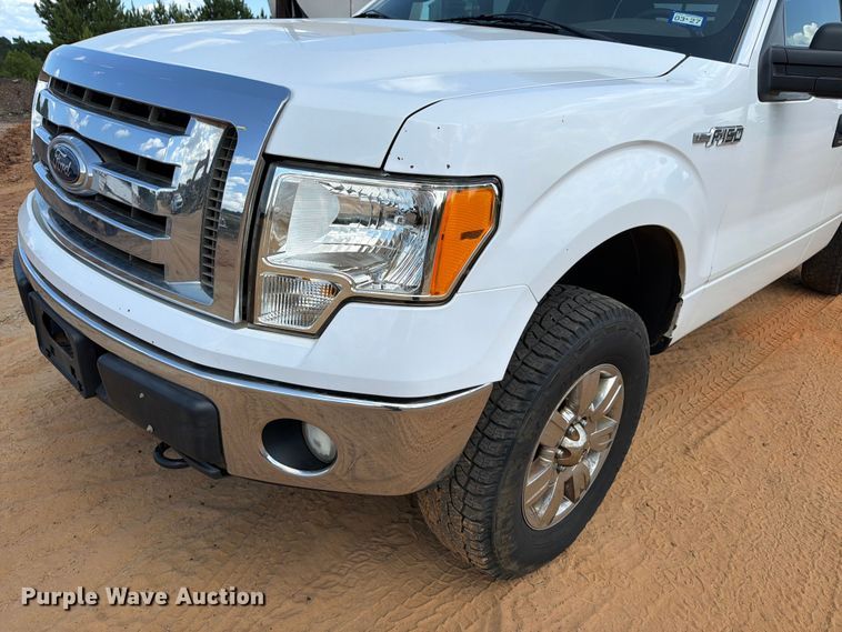 image for item ED5359 2011 Ford F150 Ext. Cab flatbed pickup truck