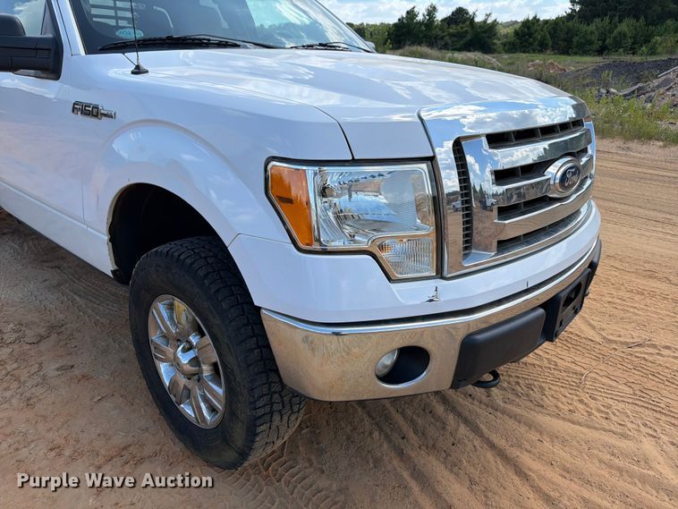 image for item ED5359 2011 Ford F150 Ext. Cab flatbed pickup truck