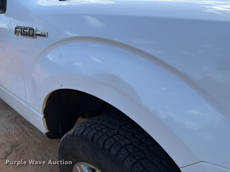 image for item ED5359 2011 Ford F150 Ext. Cab flatbed pickup truck