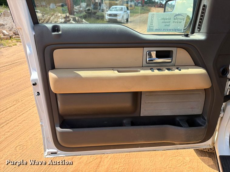 image for item ED5359 2011 Ford F150 Ext. Cab flatbed pickup truck