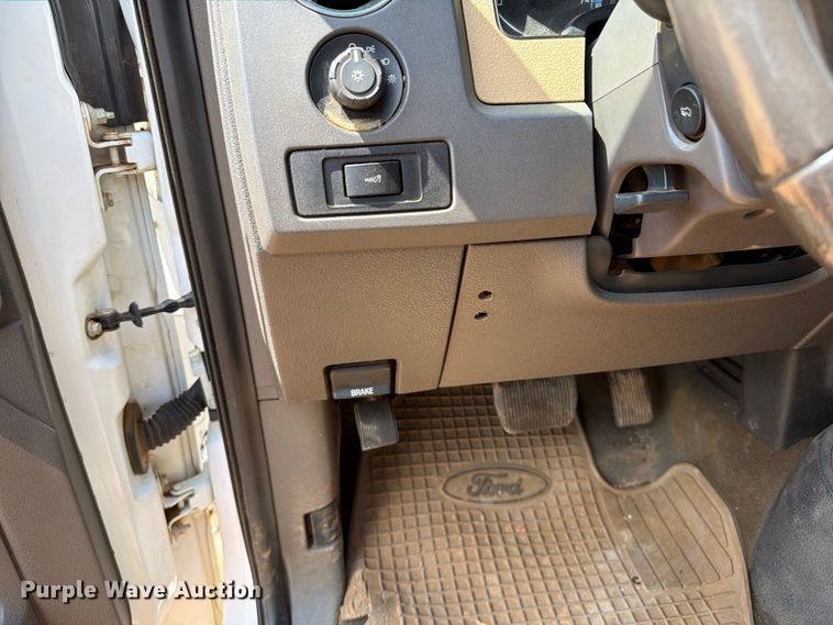 image for item ED5359 2011 Ford F150 Ext. Cab flatbed pickup truck