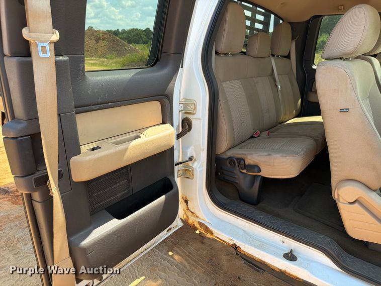 image for item ED5359 2011 Ford F150 Ext. Cab flatbed pickup truck