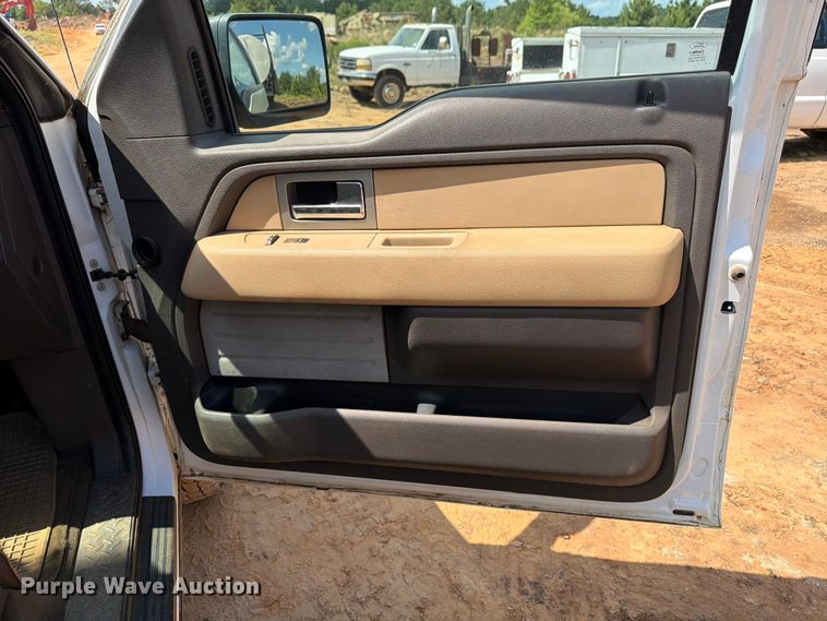 image for item ED5359 2011 Ford F150 Ext. Cab flatbed pickup truck