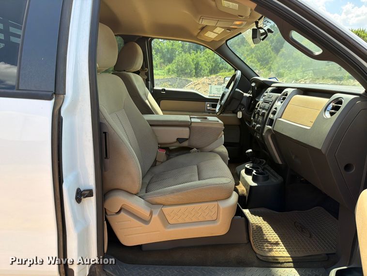 image for item ED5359 2011 Ford F150 Ext. Cab flatbed pickup truck
