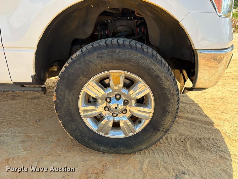 image for item ED5359 2011 Ford F150 Ext. Cab flatbed pickup truck
