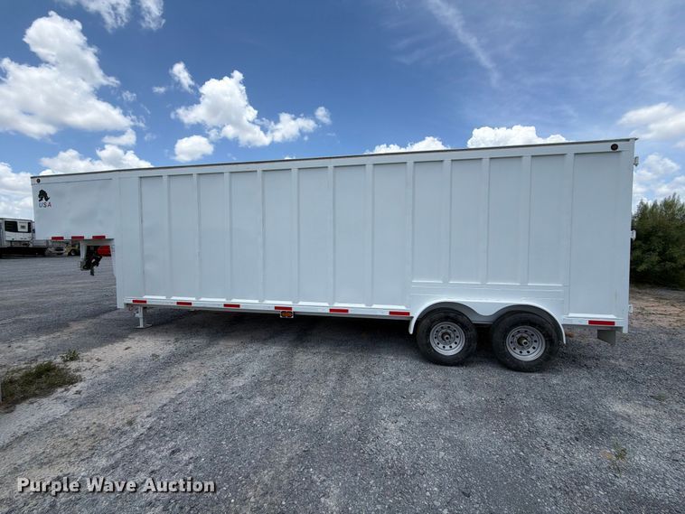 image for item ED5374 2027 De Lucio Usa enclosed cargo trailer
