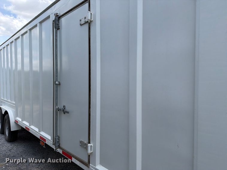 image for item ED5374 2027 De Lucio Usa enclosed cargo trailer