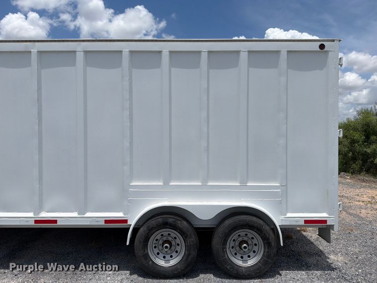 image for item ED5374 2027 De Lucio Usa enclosed cargo trailer
