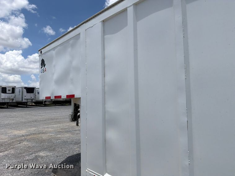 image for item ED5374 2027 De Lucio Usa enclosed cargo trailer