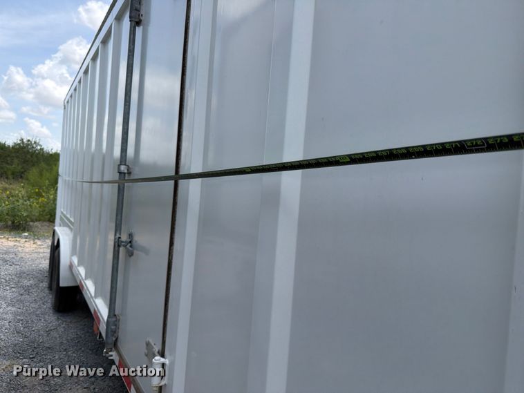 image for item ED5374 2027 De Lucio Usa enclosed cargo trailer