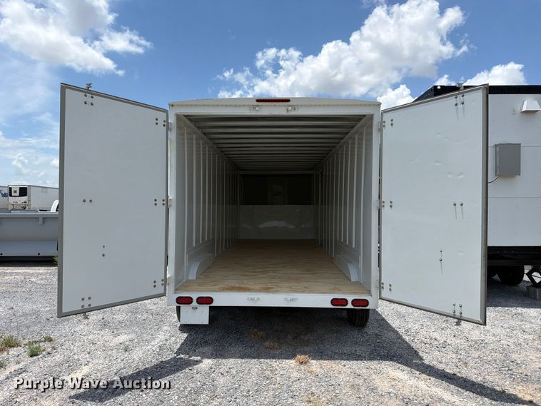 image for item ED5374 2027 De Lucio Usa enclosed cargo trailer