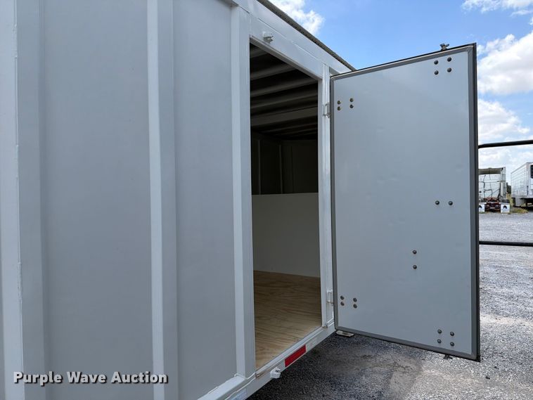 image for item ED5374 2027 De Lucio Usa enclosed cargo trailer