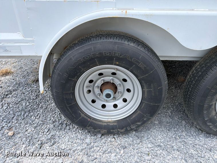 image for item ED5374 2027 De Lucio Usa enclosed cargo trailer