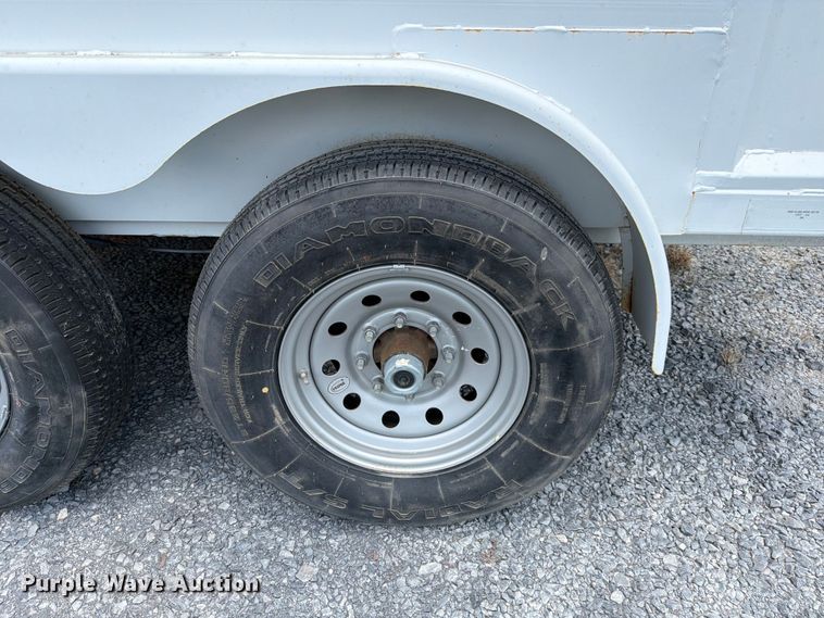 image for item ED5374 2027 De Lucio Usa enclosed cargo trailer