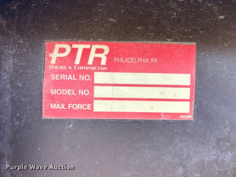 image for item EF6325 PTR refuse compactor