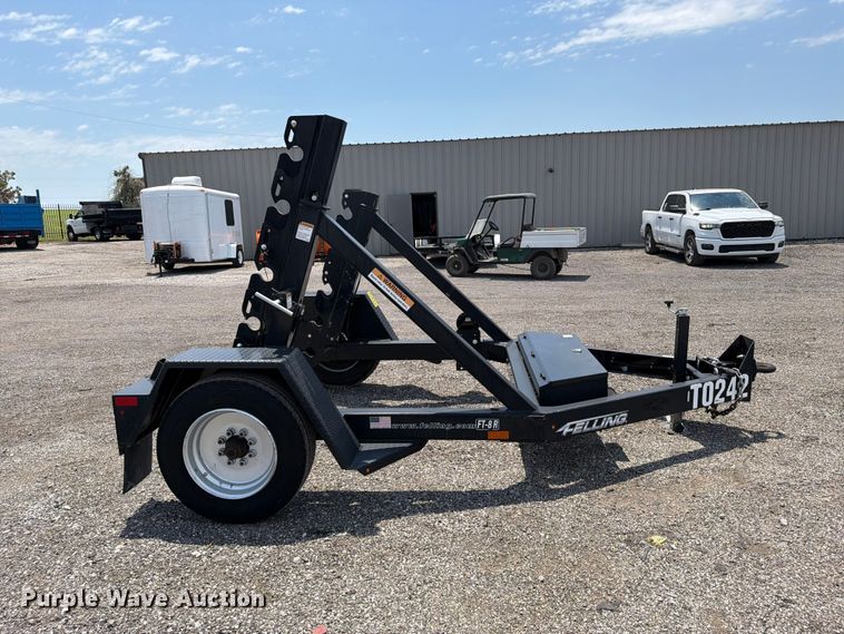 image for item EG9278 2023 Felling Trailers FT-8R reel trailer
